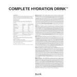 Bulk Hydration Powder, Sports Drink, Mixed Berry, 500 g, Packaging May Vary