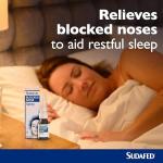 Sudafed Blocked Nose Spray (1 x 15ml), Relief from Congestion Caused by Cold and Allergies, Nasal Spray Provides Congestion Relief, Lasts Up to 10 Hours and Gets to Work in 2 Minutes