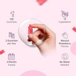 Multivitamin Gummies for Women & Men - 13 Ingredients - 120 Gummies - 2 Months Supply - Natural Strawberry Flavour - Vitamins & Minerals Like VIT C, D3, B6, B7, B12 & Zinc - Vitamin Gummy for Adults