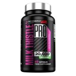 Milk Thistle 20,000mg Per Capsule (Maximum Dose in UK) Superior Organic 80% Silymarin Milk Thistle High Strength, 60 Vegan Milk Thistle Tablets Capsules Supplement