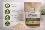 Nature’s Root Organic Siberian Ginseng Powder 125g | Eleuthero Root Powder | Pure Botanical Powder for Daily Use
