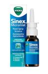 Procter & Gamble Vicks Nasal Spray, Sinex Micromist Decongestant Nose Spray For Blocked Nose With Oxymetazoline, Unblocks The Nose Fast, Blocked Nose Relief, Cold Virus Blocker, Menthol Aroma, 15 ml