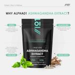 Ashwagandha Extract 5000mg - 5% Withanolides (12.5mg) - 120 Vegan Capsules - Made with BioPerine® Black Pepper for Higher Bioavailability (4 Month Supply) by Alpha01