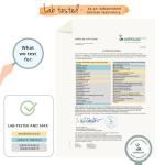 Vegavero Panax Ginseng | 4,800 mg (8:1 Extract) | with 20% Ginsenosides | NO Additives | 120 Vegan Capsules | Korean Red Ginseng