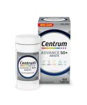 Centrum Advance 50+ Tablets Multivitamin & Mineral Supplements, with 24 essential nutrients, including vitamin D, C, Zinc, 100 ct