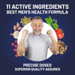 Advanced Prostwell Plus 60 Vegan Capsules Added Beta Sitosterol, Pumpkin Seed, Nettle Root, Lycopene and 7 Other Ingredients - Prostate Supplements for Men - Men Health Supplements by Prowise
