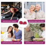 Beetroot Gummies, 90 Gummies 20:1 High-Concentration Beetroot Extract Supplement with Vitamin C, B12, Grape Seed Extract & Black Pepper, Boost Energy Levels, Supports Immune & Heart Health