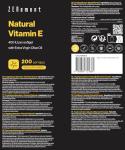 Natural Vitamin E, 400 IU per sofgtel, 200 Softgels | with Organic Extra Virgin Olive Oil | Antioxidant and Anti-Aging | with Organic Spanish Extra Virgin Olive Oil | Zenement