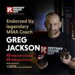 Instant Knockout Cut - 120 Weight Management Diet Pills - Men and Women -100% Natural Ingredients with Glucomannan, Green Tea Extract, Cayenne Pepper Seeds and More - UK Made Premium Supplement