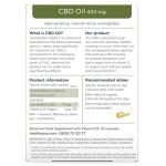 Healthspan 900mg (2 x Packs of 450mg) CBD Oil Capsules | 60 Capsules | Added Vitamin D3 | Vegan