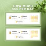 Vitality CBD Drops, Spray in MCT Oil 2400 mg, Lemon, 30 ml, NO THC