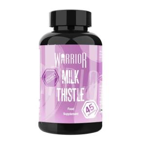 Warrior Milk Thistle High Strength Capsules 500mg, 80% Silymarin – Liver Detox, Immune Support, Liver Cleanse Detox and Repair, Anti‑inflammatory Herbal Supplement, Antioxidant, Vegan – 90 Tablets