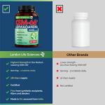 LONDON LIFE SCIENCES 365 Tablets KSM-66 Ashwagandha 2000mg +5 Percent Withanolides Highest Concentration Vegan Organic Root Extract UK Supplier London