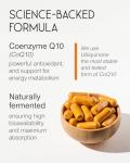 CoQ10 Supplement - Coenzyme Q10 High Strength 200mg - 60 Capsules - Vegan Naturally Fermented Ubiquinone - Co Enzyme CQ10 High Absorption - UK Made