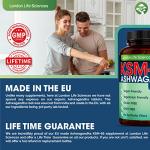 LONDON LIFE SCIENCES 365 Tablets KSM-66 Ashwagandha 2000mg +5 Percent Withanolides Highest Concentration Vegan Organic Root Extract UK Supplier London
