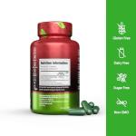 ORZAX Korean Panax Ginseng Capsules with 30% Ginsenosides for Performance & Energy Supplements for Women and Men - Red Ginseng for Enhanced Focus (120 Veg Capsules)