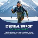 EPA Ultra 1,105MG | Heart Health & Cellular Function Support | Omega 3 Fish Oil | 1,650MG Total Omega-3 Fatty Acids | High Strength EPA Supplement | Sustainably Sourced & Gluten-Free | 60 Ct.