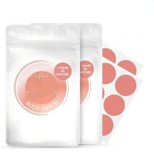 Shape Support Patches, Gentle Natural Formula for Daily Wellness and Confidence, Body Patches for Women and Men - Purple