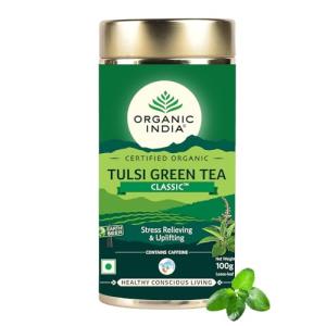 Tulsi Green Loose Leaf Tea 100 g