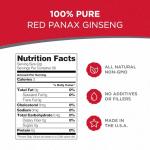 Red Panax Ginseng Powder with Natural Ginsenosides (4 oz)- Supports Healthy Energy, Vitality, Mood and More, Korean Panax Ginseng Root Powder for Smoothies, Coffee or Drinks
