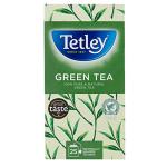 Tetley Green Tea Pure String & Tag Envelopes 25 Teabags
