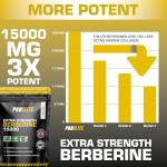 Berberine 15000mg 120 Capsules - High Potency Vegan Supplement | Supports Immune Health, Glucose Metabolism & Heart Function | Made in The UK by PROELITE
