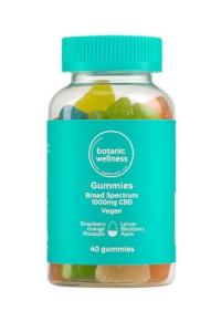Botanic Wellness CBD Gummies – 1000MG (40 x 25MG) | Vegan | THC-Free | 6 Fruity Flavours