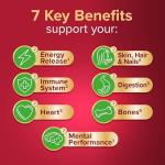 Seven Seas Complete Multivitamins Adult With Vitamin C, Vitamin D, Zinc plus Energy Release Complex 1 With Vitamins B6 and B12, 28 Tablets, 4-Week Supply