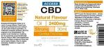 ACCESS CBD Oil 2400 mg | Vegan | Joint Pain Relief | Health Sleep Anxiety| Free from THC Oil | Mct Oil | Cbd Drops | Extra Strong Strength Cbd Spray | Natural Flavour | 30ml