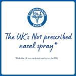 Sterimar Congestion Relief, Nasal Spray, With Copper Hypertonic, 100% Natural Sea Water, Free from Steroids, Drugs & Preservatives, For Adults & Children 3+, 100 ml