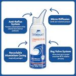 Sterimar Congestion Relief, Nasal Spray, With Copper Hypertonic, 100% Natural Sea Water, Free from Steroids, Drugs & Preservatives, For Adults & Children 3+, 100 ml