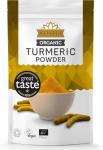 Ausha Organic Turmeric Powder 200g - UK Certified Organic by Soil Association - 1* Great Taste Award 2023- Use in Cooking, Turmeric Shot, Smoothies, Juices - High Curcumin - Tumeric Latte