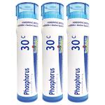 Boiron Phosphorus 30c Homeopathic Medicine for Dizziness with Sleeplessness - Pack of 3 (240 Pellets)