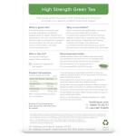 Healthspan High Strength Green Tea (90 Tablets) | with Chromium & Vitamin B2 to Maintain Normal Blood Glucose Levels | Protect Cells from Oxidative Stress | Vegan