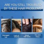 Hair Growth Serums Roll On 15ml with Saw Palmettos, Rosemary & Pea Extract, Helps Support Thicker, Fuller Hair Appearance for Moisturizing Prevents Breakage Loss Shedding Promotes Thickness Women Men