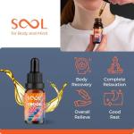 SOOL CBD Oil 1500mg 10ml | High Strength | Broad Spectrum 15% | Vegan | Relax - Recover - Relieve