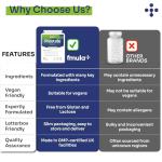 Prostate Health Complex – Prostate Supplement for Men UK – Natural Prostate Support with Pumpkin Seed, Lycopene, Zinc & Selenium – Supports Urinary Flow & Bladder Control – Vegan 60 Capsules