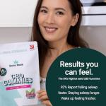 Swiss Peak, High-Strength 3200mg CBD Cherry Flavoured Gummies, 70 Gummies Per Tub, Non-GMO, All Natural & No THC, Vegan, Gluten-Free | UK-Made