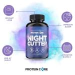 Night Cutter Fat Burner Tablets Fast Weight Loss Tabs Non-Stimulant Lose Weight Management Quick Pills - UK Made (60)