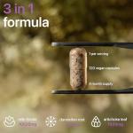 Milk Thistle High Strength 10,520mg with Dandelion Root and Artichoke | 4 Month Supply | 120 Vegan Capsules | Milk Thistle 3-in-1 | No Fillers, Binders or Additives | Made in The United Kingdom