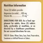 Solgar Magnesium with Vitamin B6 - Supports Energy Levels - Reduce Tiredness and Fatigue - Muscle Function - Vegan - 100 Tablets