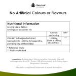 Ashwagandha KSM 66-1200mg - 180 Vegan Tablets Pure High Strength Ashwagandha Root Extract - 3 Months Supply KSM Tablets Supplement (not Capsules) Non-GMO & UK Made