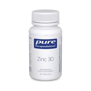 Pure Encapsulations Zinc 30 - Zinc Picolinate 30mg - Highly Absorbable Hypoallergenic Supplement - 60 Capsules