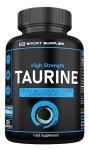 Taurine Supplement 1500mg Capsules Per Serving - Added Magnesium Glycinate, Vitamin B6, B3 and Vitamin D3-120 High Strength Taurine Capsules - (2 Capsules Per Serving)