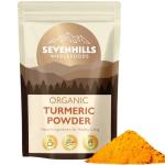 Sevenhills Wholefoods Organic Turmeric Powder 500g, Premium Spice for use in Drinks, curries and savoury Dishes, Curcumin