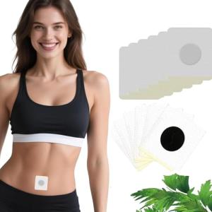 Weight Loss Patch, Slimming Patches for Belly Fat – 50 PCS | Plant-Powered Sweat-Activated Formula | Thermal Targeting for Waist, Abdomen & Love Handles | Detox & Cellulite Support