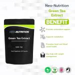 Green Tea Extract 15,000mg - 95% Polyphenols (490mg per Capsule) - 60 Vegan Capsules 2 Month Supply - letterbox Friendly Pouch
