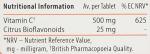 Vitamin C Tablets Sustained Release with Bioflavonoids - 120 Tablets
