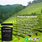 Green Tea Extract 15,000mg - 95% Polyphenols (490mg per Capsule) - 60 Vegan Capsules 2 Month Supply - letterbox Friendly Pouch
