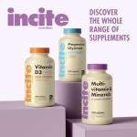 Incite Nutrition Multivitamin Tablets. 180 Vegan Tablets, 6 Month Supply. Daily Formula with 23 Vitamins & Minerals. Immune Support, Energy, Bone Health. Suitable for Vegetarians & Vegans